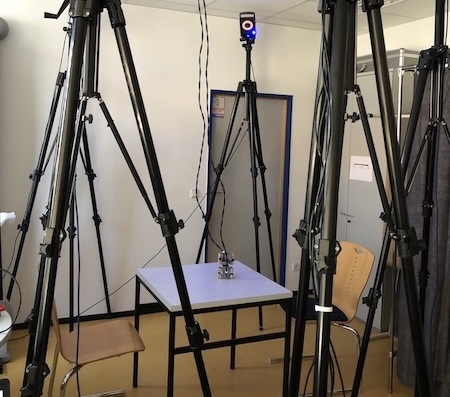 A closer look at the acting space.